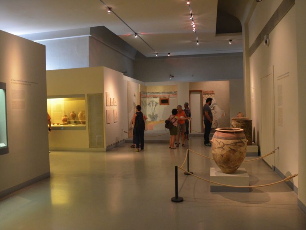 MUSEUM OF PREHISTORIC THIRA IN FIRA santorini greekbestvillas com