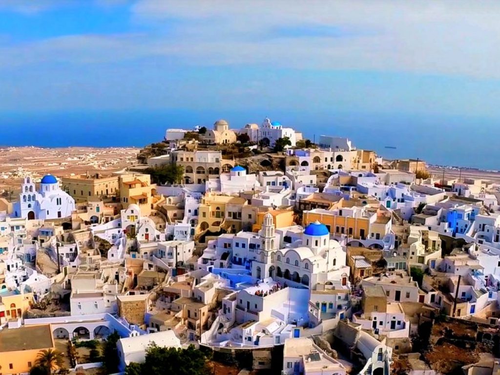 The-Atmospheric-Village-of-Pyrgos-santorini greek best villas com